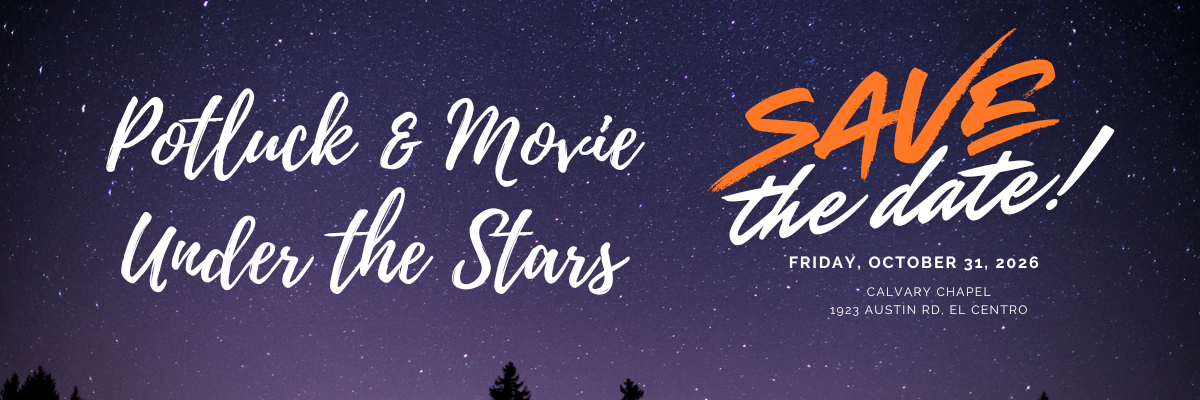 Potluck & Movie Under The Stars 10/31/2026